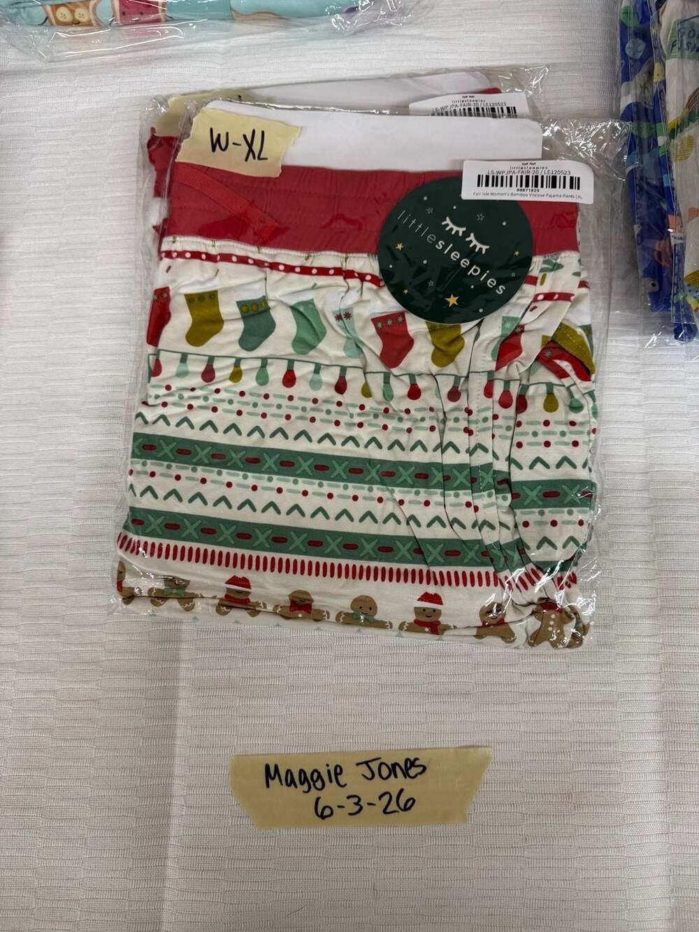 Little Sleepies Fair Isle Women's Bamboo Viscose Pajama Pants